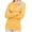 Yellow, variant on GigrtiJin Womens Knitted Sweaters Long Sleeves Casual Round Neck Pollover Tops Solid Color Loose Comfy Blouse