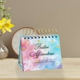 thumbnail image 4 of Qiweii 365 Days Empowering Positive Affirmations Desk Calendar Bound Design With Inspirational Quotes For Motivation Home Office Use Festive Gift, 4 of 6