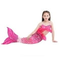 thumbnail image 2 of Girls Mermaid Tails For Swimming Swimsuits Toddler Girls Birthday Gift, 2 of 5