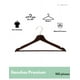 thumbnail image 2 of 100 Ganchos Para Ropa Madera Caoba Premium Ultra Resistentes, 2 of 6