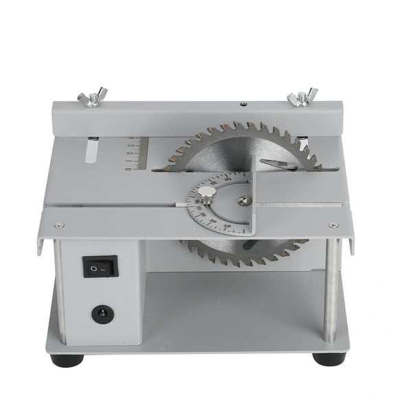 Portable Table Saw Cutting Machine Multi Function Steel Frame Structure Cutting Tabletop Circular Saw AC 110-240V