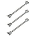 thumbnail image 1 of 3X 304 Stainless Steel Rigging Screw Closed Body Jaw Jaw Turnbuckle 7/32 Inch Thread, 1 of 4