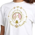 thumbnail image 3 of Disney Princess - Brave Beauty - Juniors Cropped Cotton Blend T-Shirt, 3 of 5
