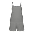 thumbnail image 6 of gakvov Women'S Fashion Two Piece Silk Sleepwear Nightwea Soft Casual Pajamas Sets, 6 of 6