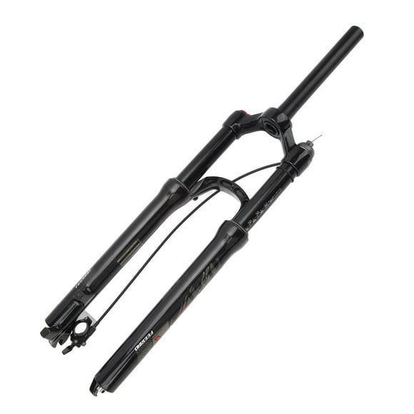 Bike Front Fork, Black Suspension Fork for Mountain Bikes