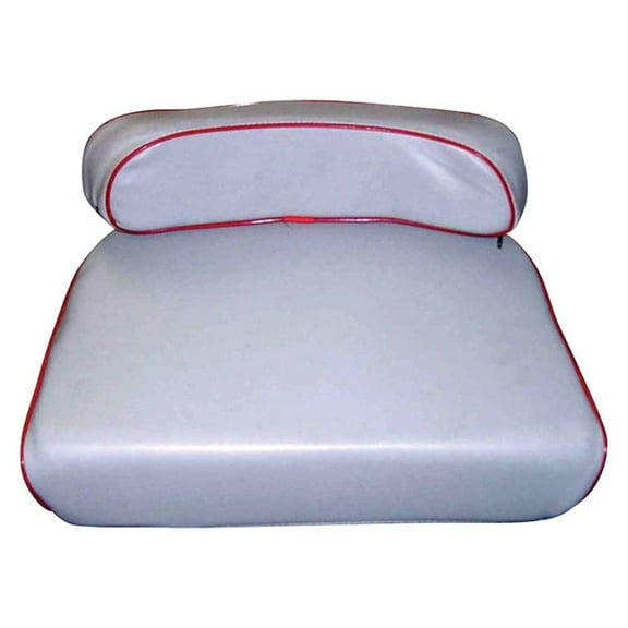 Tractor Bottom Seat Cushion Grey Vinyl Compatible with Massey Ferguson 135 150 165 230 240 245 265 283 35 50 65 88 TE20 TO30 TO35 20 30B 40B 50A 2135 3165 Replaces 30073V1 30439E91
