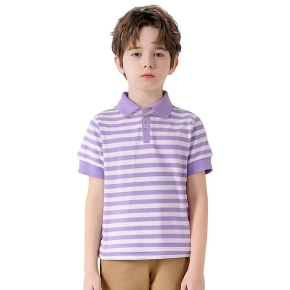 Shadoumai Boys Button Down Shirts Size 10-1 Cartoon Print Button Closure Short Sleeve Comfortable Funny Tees Shirt Toddler To Big Kid