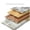 Copper, variant on HCBY Self Adhesive 3D Stereo Wall Trim, 230x6cm Thickened PVC Waistline Sticker, Waterproof Baseboard Molding for Living Room Bedroom, DIY Flexible Border Decal for Wall Edge 