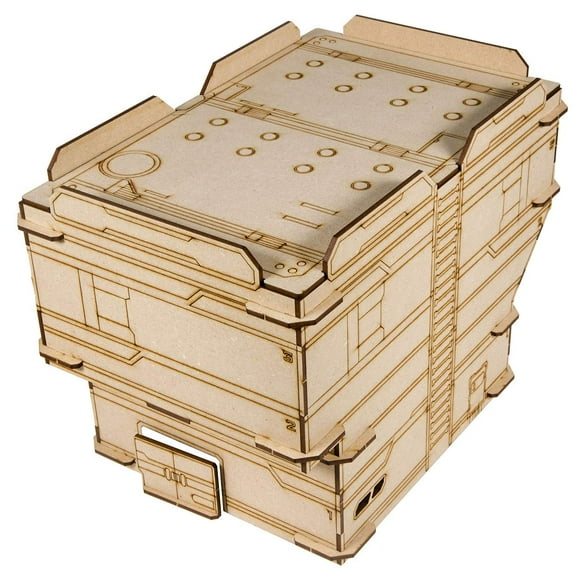 The Broken Token Zone 186 SCTN 1 - MDF Terrain Building for Sci-Fi Games and Wargaming