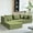 Green, variant on YINIX 110" Corduroy Sectional Sofa with Movable Ottomans, U-Shaped Sofa Couch for Living Room, Grey