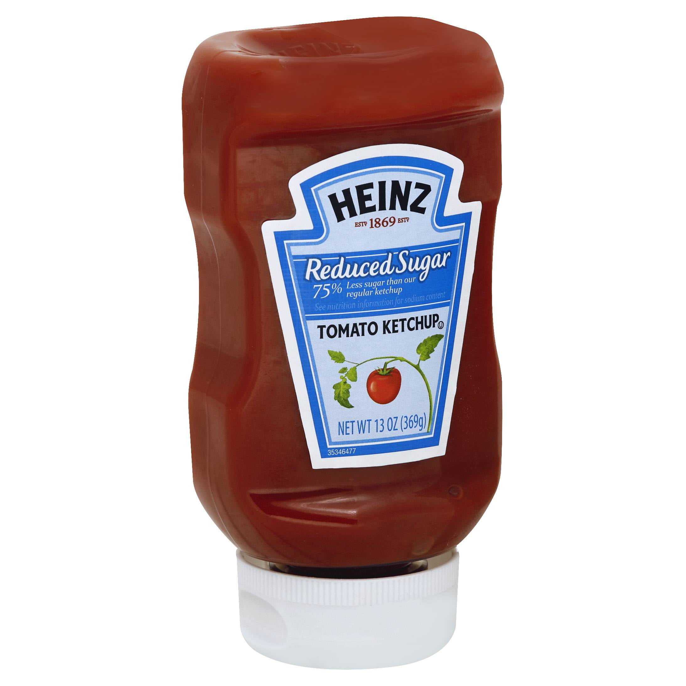 (Price/Case)Heinz No Sugar Added Ketchup 13 Ounce Bottle 6 Per Case