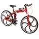 thumbnail image 5 of 1:10 Aleación Modelo Velódromo de Carreras Vehículos Juguete Plegable - rojo plegable Yotijar Juguete de bicicleta Diecast, 5 of 8