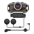 thumbnail image 1 of Casco de motocicleta Intercomunicador inalámbrico Recargable compatible con Bluetooth 3.0 Interfono impermeable Inevent EL004892-00B, 1 of 7