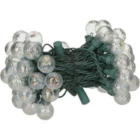 Holiday Time Warm White Led Glass G25 Lights 50 Ct Holiday Time Warm White Led Glass G25 Lights 50 Ct