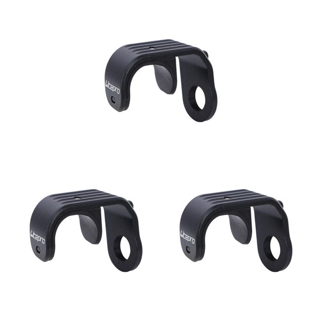 QualitChoice LP Fourche avant Type E Crochet Pliable Fixation Vélo Crochet Accessoire de Modification Remplacement pour Brompton Noir 3Set