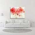 thumbnail image 2 of 22" x 18" Red Poppies by Sheila Golden - Wall Art Print on Canvas Fabric White, 2 of 3