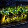 thumbnail image 4 of Lámpara De Árbol De Simulación Luz Solar Fácil De Usar Luz De Flor De Jardín Lámpara De Árbol Al Aire Libre Tipo De Enchufe Linterna De Flor Decorativa Para Villa Jardín Patio Patio Camino Parque Advancent HA019378-00, 4 of 7
