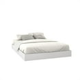 thumbnail image 3 of Atlin Designs Modern Engineered Wood 3 Piece Queen Size Bedroom Set in White, 3 of 8