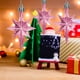 thumbnail image 5 of Adorno para árbol de Navidad de ocho puntas - Rosa, 5 of 6