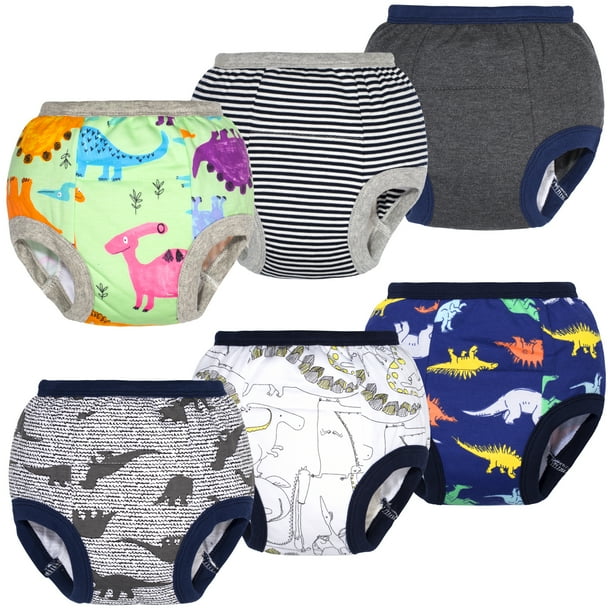 BIG ELEPHANT Baby Boys Potty Training Pants, Cotton Toddler Training ...