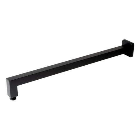UPC: 0811413020871 | Black Matte 20  Square Wall Shower Arm