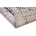 thumbnail image 5 of Ambient Rugs Bordered Transitional Rug - 2 ft. x 4 ft., Light Grey, Accent Rug with Geometric Pattern, 5 of 9
