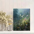 thumbnail image 2 of Wildflower Meadow Floral Oil Canvas Print, Wall Decor for Living Room Bedroom Dining Room Bathroom Office Hallway, 2 of 8