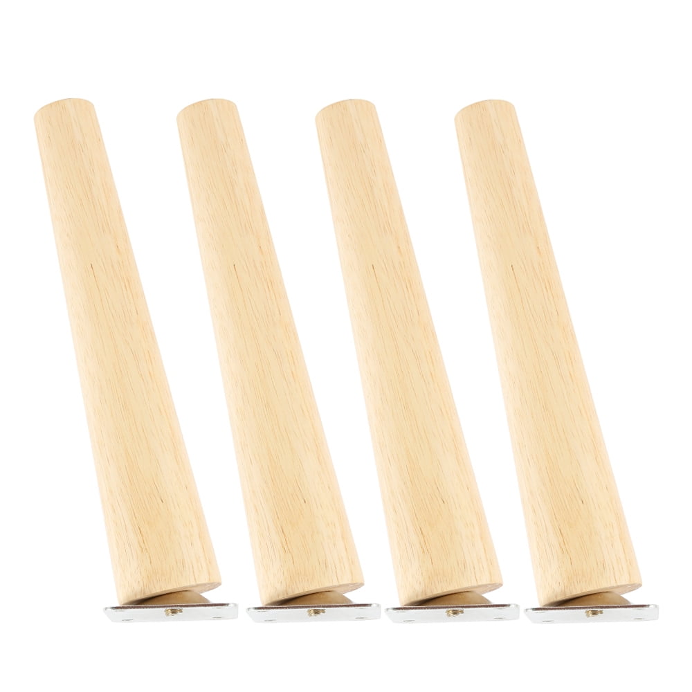 Tzgsonp Height Solid Wood Furniture Leg, Inclined Cone Sofa Bed