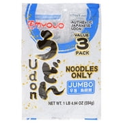Myojo Jumbo Udon Noodles, No Soup, 19.89 Ounce