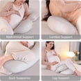 thumbnail image 6 of Eurhowing Large Body Pillow, Breathable Full Body Pillow for Side Sleeper, Soft Long Bed Pillow for Adults, 28"×13", Gray, 6 of 12
