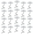 thumbnail image 4 of Rongfmy Vis à Tête Transparente Torsadée pour Rembourrage Forme Ronde L Lot de 20, 4 of 9