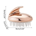 thumbnail image 2 of Cepillo masajeador de cuero cabelludo, cepillo para champú, cepillo para todo tipo de cabello, cepillo de masaje, peine de masaje para la salud, peine de baño, champú, cepillo antipicazón, cepillo de, 2 of 2