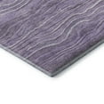 thumbnail image 3 of Addison Rugs Mayfield Premium Machine Washable Transitional Stripes Purple Rectangle Rug, 10' X 14' Machine Washable Transitional Stripes Purple Oversized Sherpa Throw Blanket, 3 of 7