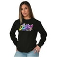 thumbnail image 3 of XOMG POP Dallas Panda Rock Star Women Plus Size Long Sleeve Tee Brisco Brands 2X, 3 of 5