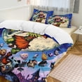 thumbnail image 6 of Cartoon Legend Of Zelda 3-Piece Bed Set Warm and Comfortable Kawaii Bedding Set Cute Soft Bedclothes for Boys Girls Kids 79"x90", 6 of 8