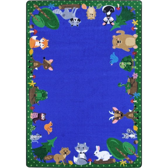 Joy Carpet Animals Among Us Multi 5'4" x 7'8"