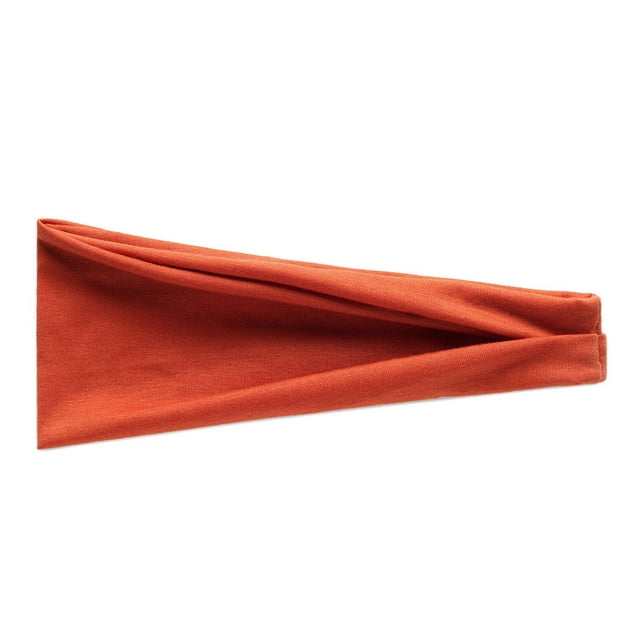 Wweixi Elastic Hair Bands For Comfort And High Elasticity Sweat Absorption 29 Rust Red 1 1Set