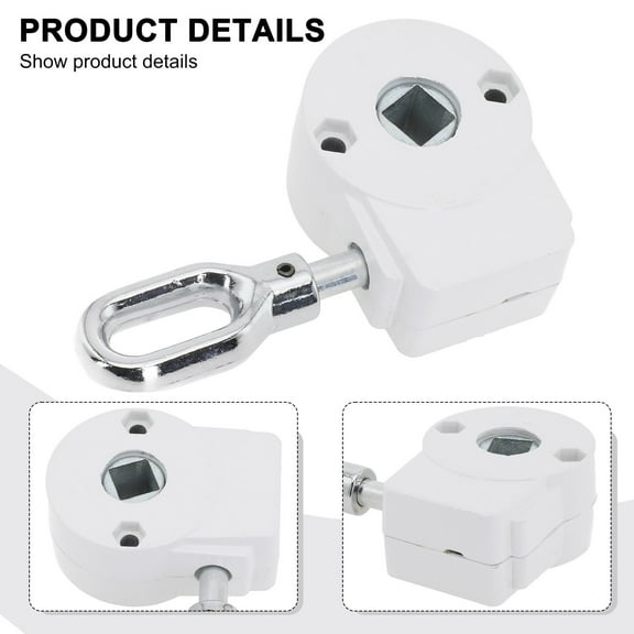 Outdoor Awning Worm Gear Aluminium Alloy Manual Sunshade Crank Gearbox For Balcony Apartment Outside Roof Yard