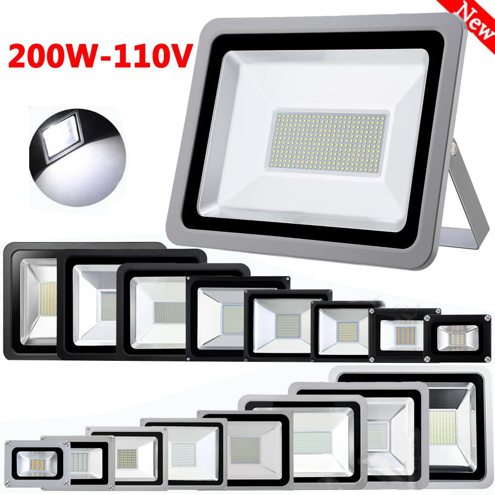 LED Floodlight PIR Sensor Motion Outdoor Security Flood Light 10/20/30/50/100W 