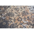 thumbnail image 2 of Alora Decor Euphoria 2'6" x 8' Floral Distress Gray/Gray/Rust/Blue Hybrid Rug, 2 of 5