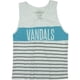 thumbnail image 1 of Ecko Unltd. Camiseta con estampado de neón V Stripe Tankle para hombre, blanca, XXX-Large, 1 of 1