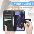 thumbnail image 5 of Compatible with Moto G Stylus 5G 2023 Wallet Case for Women, Leather Flip Folio with Kickstand Magnetic and Card Holder Protective Case for Moto G Stylus 5G 2023 Butterfly Black SD, 5 of 14