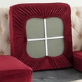 thumbnail image 1 of Feltree Full-Bag Sofa Cover Cat Scratch Proof, Polyester Furniture Protector with Anti-Slip, Breathable Summer Couch Cover Easy to Clean for Living Room, 1 of 8