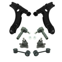 TRQ Front Steering & Suspension Kit For 01-10 Volkswagen Beetle 01-05 Golf Jetta PSA40513 Fits select: 2001-2010 VOLKSWAGEN NEW BEETLE