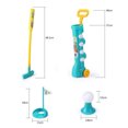 thumbnail image 4 of Niños Golf Club Ball Green Hole Cup Group con rueda Sports Fitness Toys Set, 4 of 5