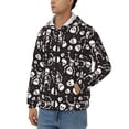 thumbnail image 3 of Naloa Skeleton Men’s Hoodies, Zip up Hoodie, Sweatshirts,Hoodies for Men Sizes S-3XL-X-Large, 3 of 5
