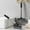 Black, variant on Partheme Bristle Crevice Brush - 360° Rotating Head with Ergonomic Grip | Multi-Surface Cleaner for Bathroom, Kitchen, Window Tracks , White