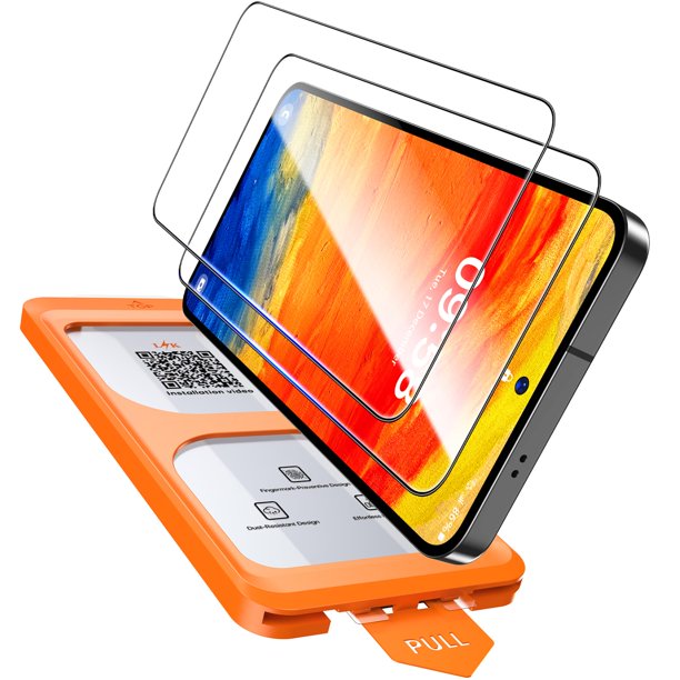 Protector de pantalla de vidrio templado Lk para Samsung Galaxy S25+