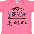 thumbnail image 4 of Inktastic My Meemaw Loves Me Girls Girls Baby Bodysuit, 4 of 5