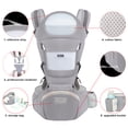 thumbnail image 4 of Portabebés ergonómico para bebé, taburete de cintura multifuncional para recién nacido a niño, multiusos antes y después, accesorios para bolsa de canguro, 4 of 4